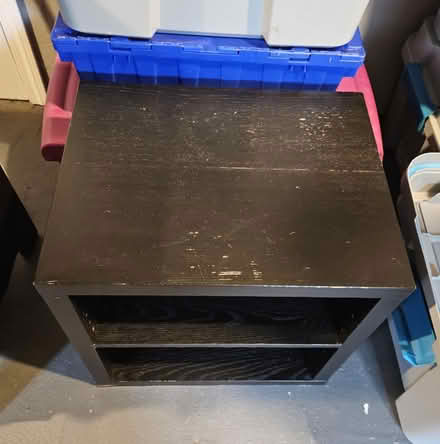 Photo of free Dark brown shelf (Medford ma) #4