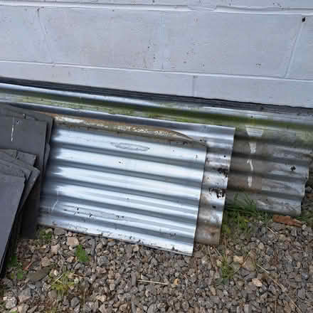 Photo of free Corrugated metal sheet (Cliburn CA10) #1
