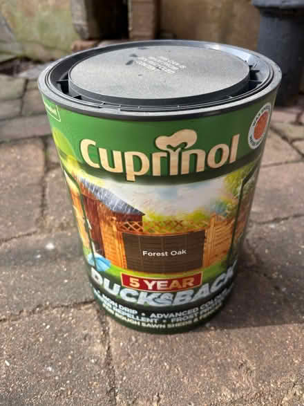 Photo of free Half Tin Cuprinol Fence Stain (Orsett RM16) #1