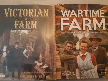 Photo of free Victorian Farm + Wartime Farm books (Edinburgh EH17) #1
