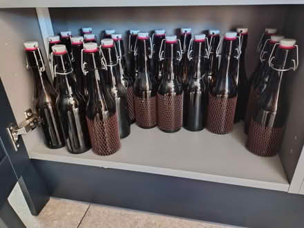 Photo of free 23 x reusable brown glass bottles (Ware SG12) #1