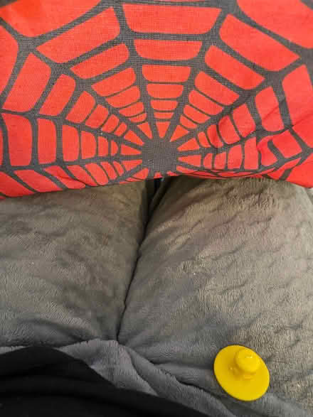 Photo of free Spider man storage and some magnetic building squares (Wandsworth SW18) #1