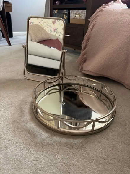 Photo of free Dressing table mirror and trays (Merriott TA16) #2