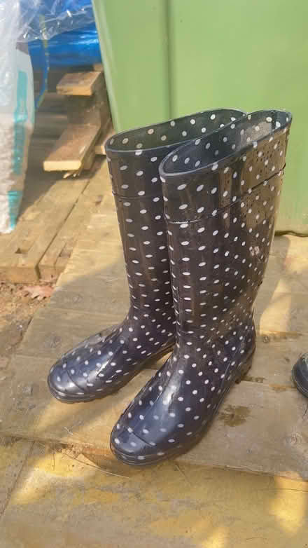 Photo of free Wellies size 4 and size 2 (TN27, Headcorn) #1