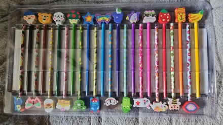 Photo of free Colouring book, pencils and erasers (Ramsey Mereside PE26) #2