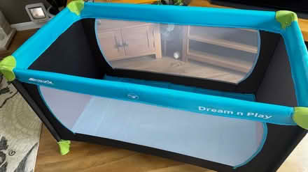 Photo of free Travel cot, good condition (Addlestone/row Town (KT15)) #1