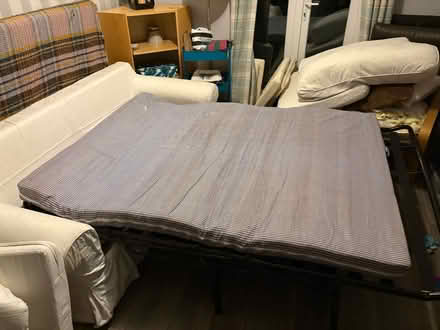 Photo of free Cream IKEA double sofa bed (Fareham PO14) #4