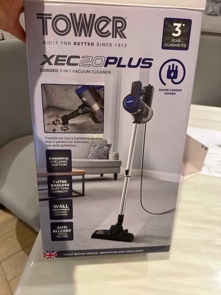 Photo of free Corded tower vacuum (Hampstead, NW3 7SU) #1