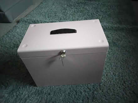 Photo of free Filing box (Belmont SL6) #2