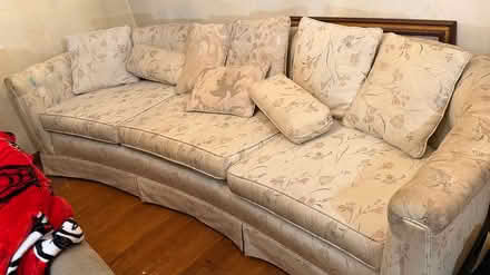 Photo of free Vintage 1970s Curved Sofa (Decatur - East Atlanta area) #2