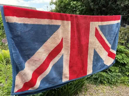Photo of free Union Jack Blanket (Willington DE65) #1