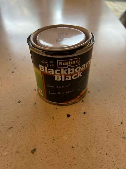 Photo of free Small tin of blackboard paint (Glasgow G44 Cathcart) #1
