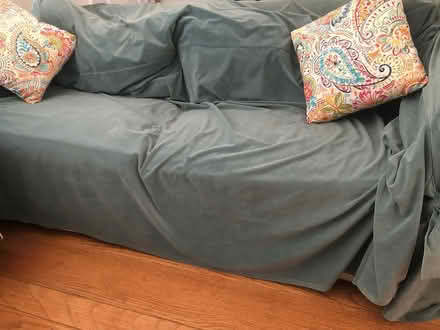 Photo of free Sofa bed couch (San Mateo / Belmont border) #1