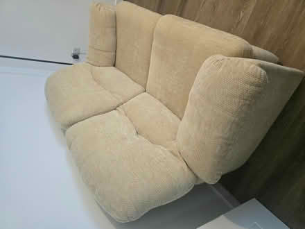 Photo of free 2 Sofas (Cream/ Beige colour) (Rainham, ME8) #1