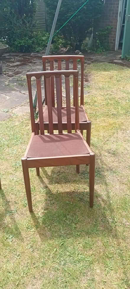 Photo of free 1970s Teak Chairs for refurb (Luton LU2) #1
