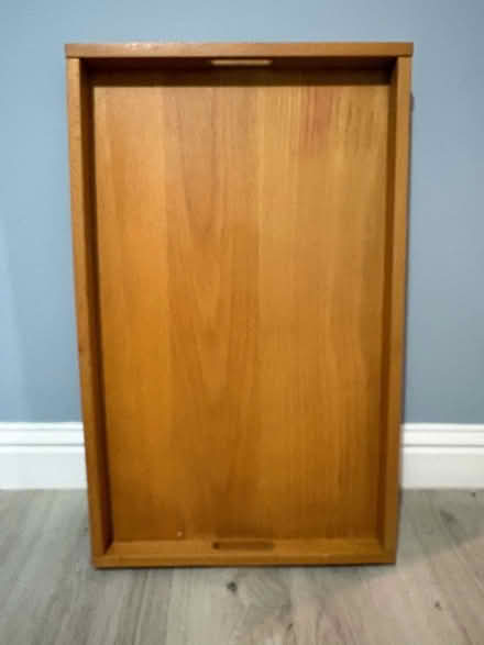 Photo of free Large Wooden Tray (Willington DE65) #1