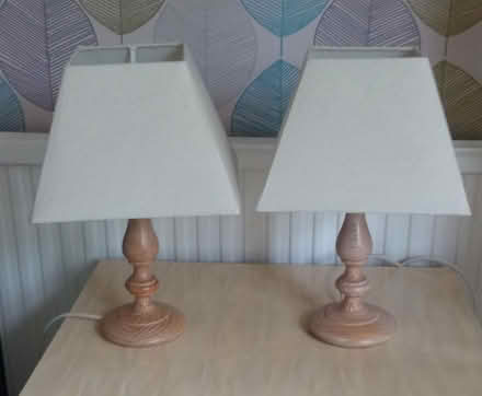 Photo of free Table / bedside lamps (east twickenham) #1