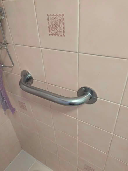 Photo of free Chrome Shower grab bar (chesterfield S41) #1