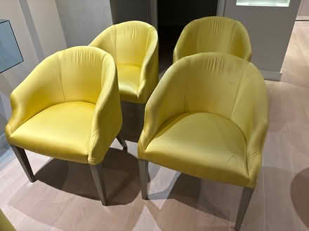 Photo of free Yellow dining chairs (Bermondsey SE1) #1