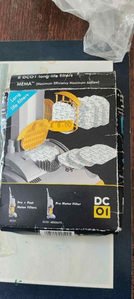 Photo of free Dyson filters (Bare LA4) #1