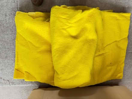 Photo of free Two Double Bed Blankets, Yellow (Farnborough GU14) #2