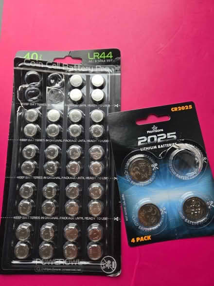 Photo of free Coin cell battery (Wrose BD2) #1
