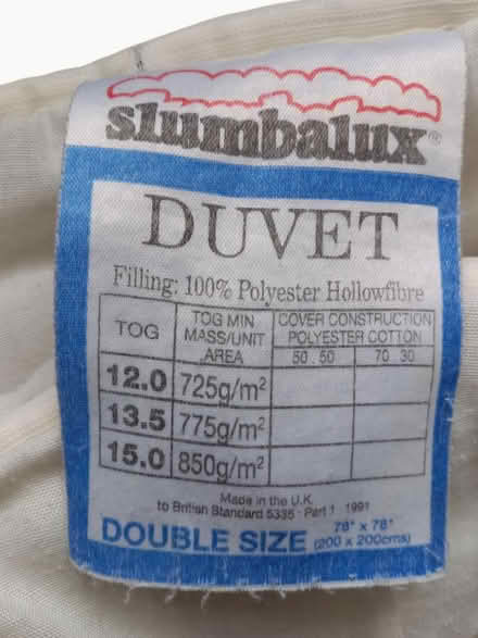 Photo of free Double duvet (Bedfont TW13) #2