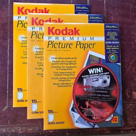 Photo of free Kodak Premium Picture Paper A4 45 sheets (Old Basing RG24) #1