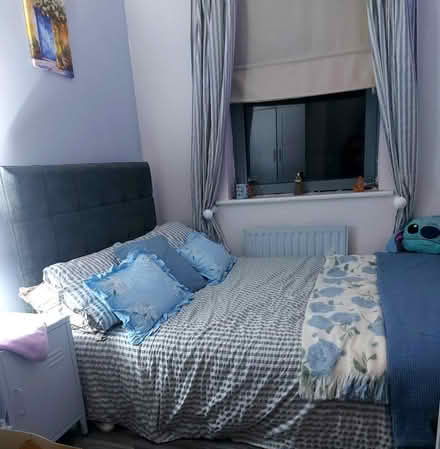 Photo of free Small double bed frame with headboard (Wood Green N22) #2