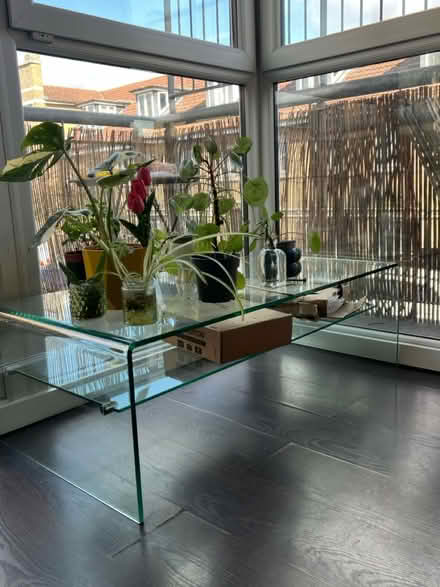 Photo of free Mid-century glass coffee (Limehouse E14) #1