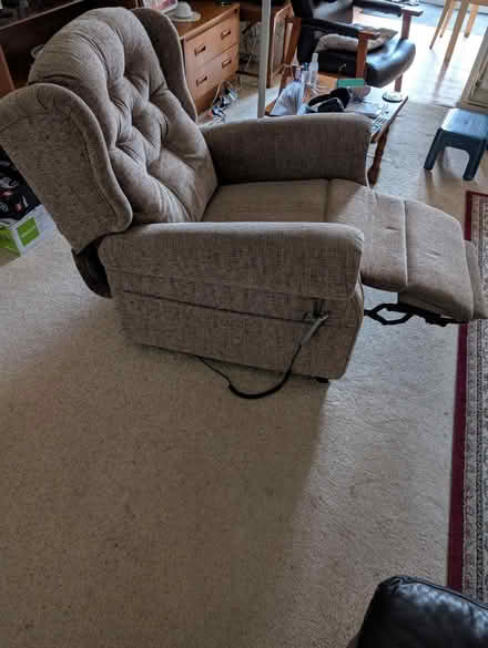 Photo of free Electric recliner chair (S40 Holme Hall) #3