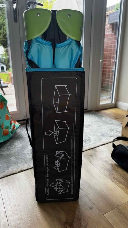 Photo of free Travel cot, good condition (Addlestone/row Town (KT15)) #2