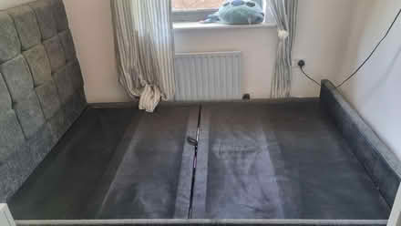 Photo of free Small double bed frame with headboard (Wood Green N22) #1