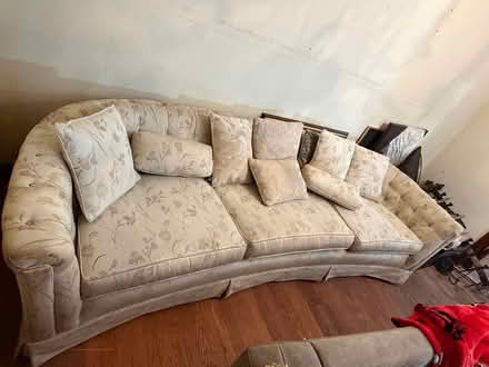Photo of free Vintage 1970s Curved Sofa (Decatur - East Atlanta area) #1
