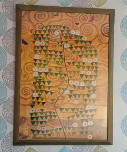 Photo of free Large Gustav Klimpt framed print (east twickenham) #1