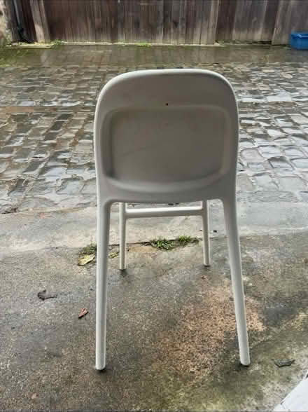 Photo of free IKEA white toddler high chair/stool (EH15 2ep) #3