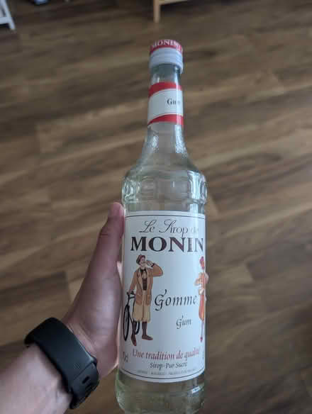 Photo of free Monin Sugar Syrup (Blackwall, E14) #1