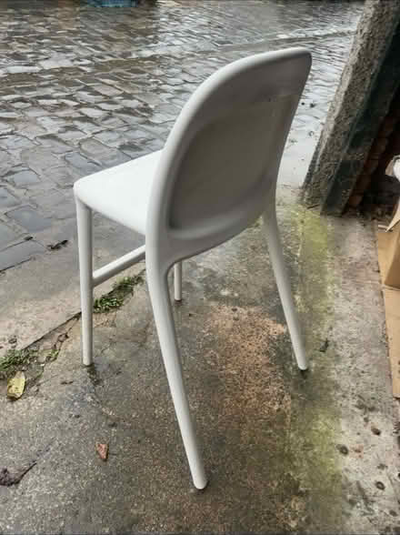Photo of free IKEA white toddler high chair/stool (EH15 2ep) #2