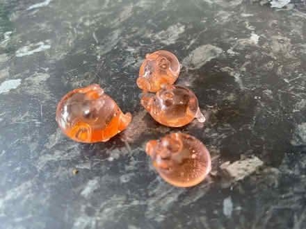 Photo of free Set of 4 mini glass pigs (Cogges OX28) #1