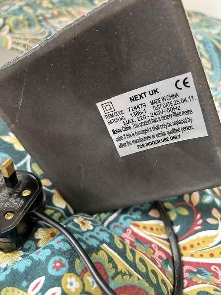 Photo of free Next Bedside Lamps (Stanway CO3) #3