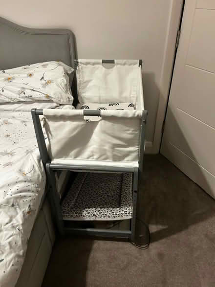 Photo of free Snuzpod 4 baby Bedside crib (Enfield) #2