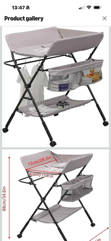 Photo of free Baby changing unit (Dangeham) #1