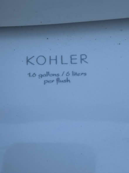 Photo of free Kohler toilet ….round front (Pleasanton) #2