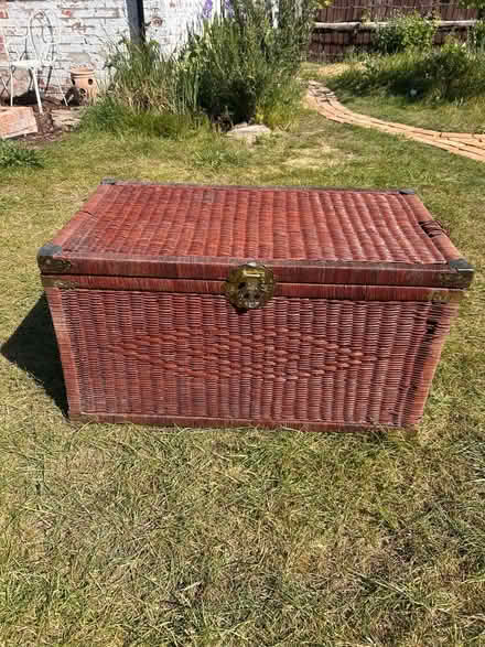 Photo of free Wicker chest (St Neots, PE19) #2