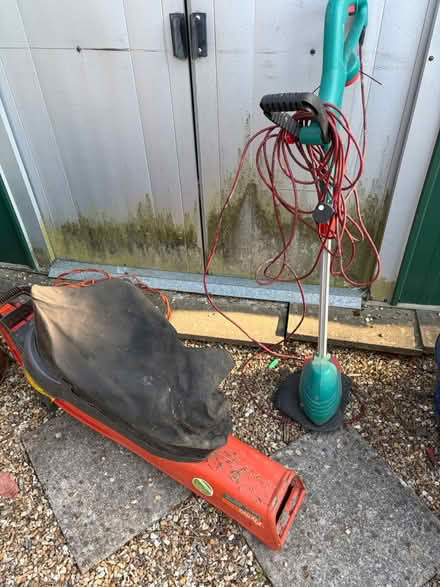 Photo of free Flymo leaf blower & Bosch strimmer (Hastings TN37) #1