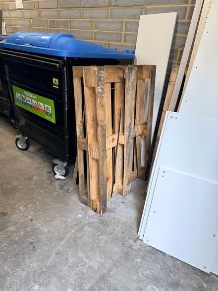 Photo of free 2 wooden pallets (Tooley Street SE1) #1
