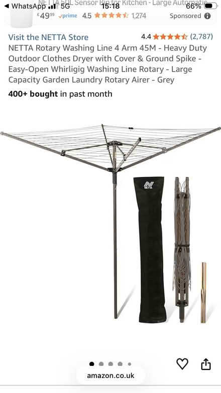 Photo of free Rotary clothes line (Midsomer Norton BA3) #1