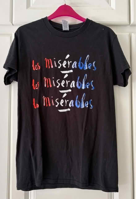 Photo of free Les Mis t-shirt (SM1) #1