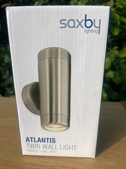 Photo of free Saxbytwin wall light (never used) (Esher KT10) #1