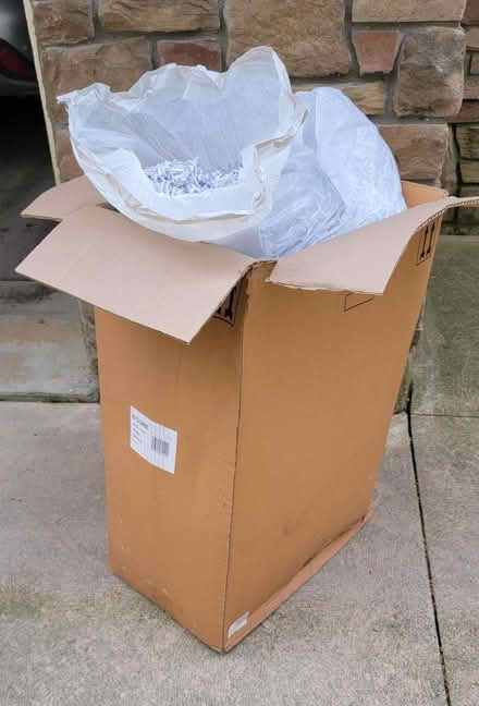 Photo of free shredded paper for packing material (Brighton /Howell, MI) #1
